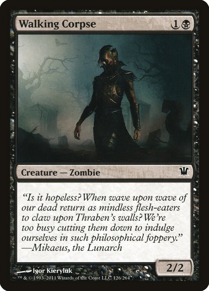 Walking Corpse [Innistrad] | Game Master's Emporium (The New GME)