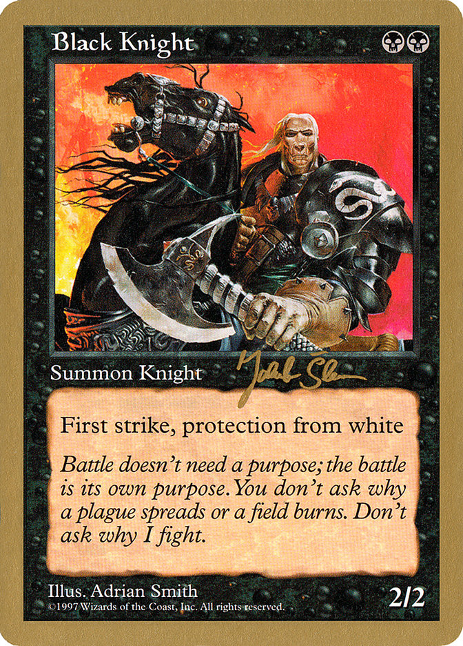 Black Knight (Jakub Slemr) [World Championship Decks 1997] | Game Master's Emporium (The New GME)