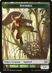 Demon // Squirrel Double-Sided Token [Double Masters Tokens] | Game Master's Emporium (The New GME)