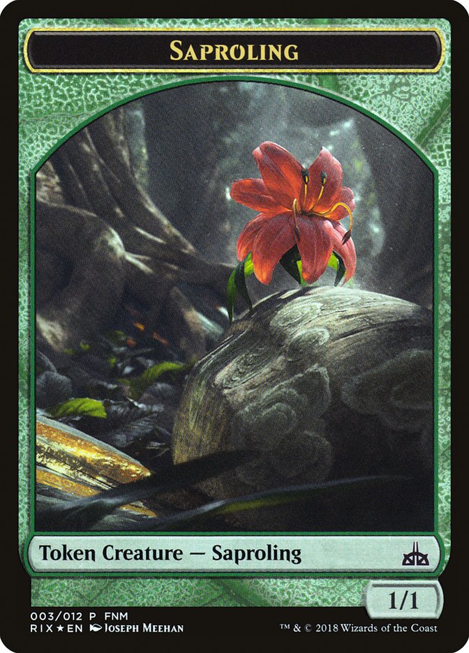Illusion // Saproling Double-Sided Token [Friday Night Magic 2018] | Game Master's Emporium (The New GME)