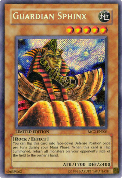 Guardian Sphinx [MC2-EN001] Secret Rare | Game Master's Emporium (The New GME)