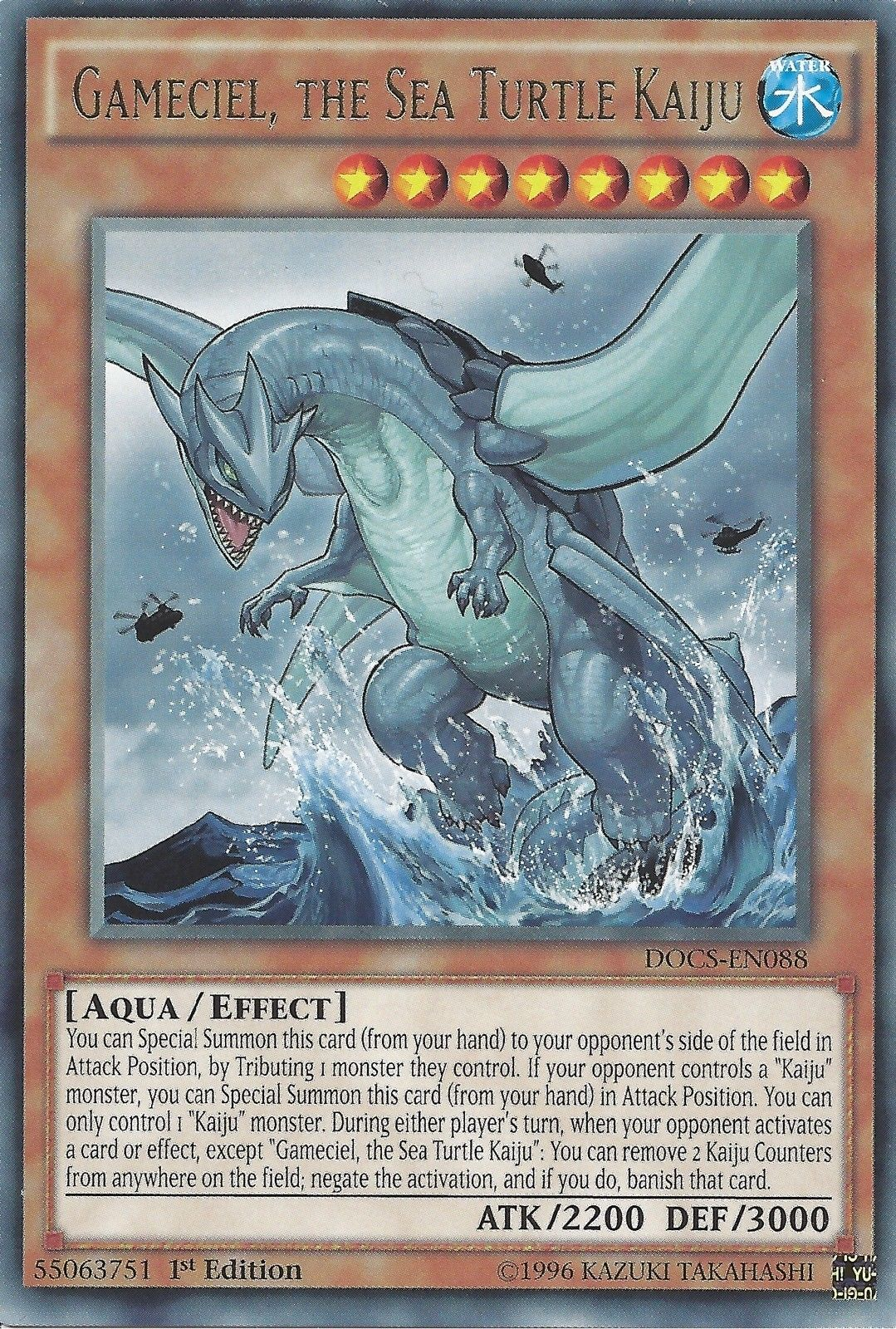 Gameciel, the Sea Turtle Kaiju [DOCS-EN088] Rare | Game Master's Emporium (The New GME)