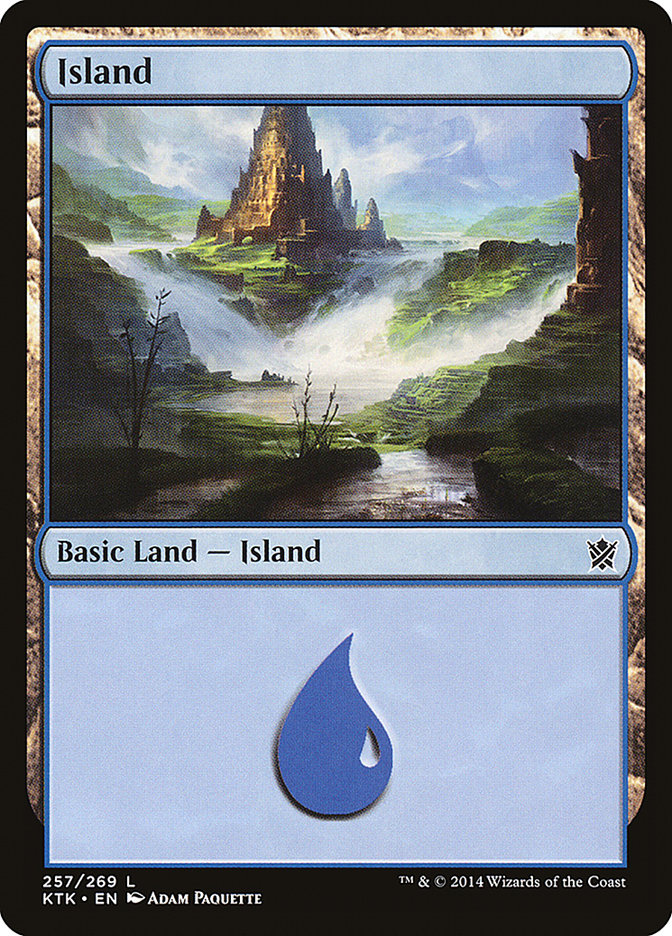 Island (257) [Khans of Tarkir] | Game Master's Emporium (The New GME)