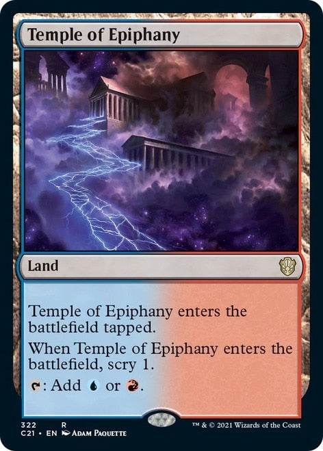 Temple of Epiphany [Commander 2021] | Game Master's Emporium (The New GME)