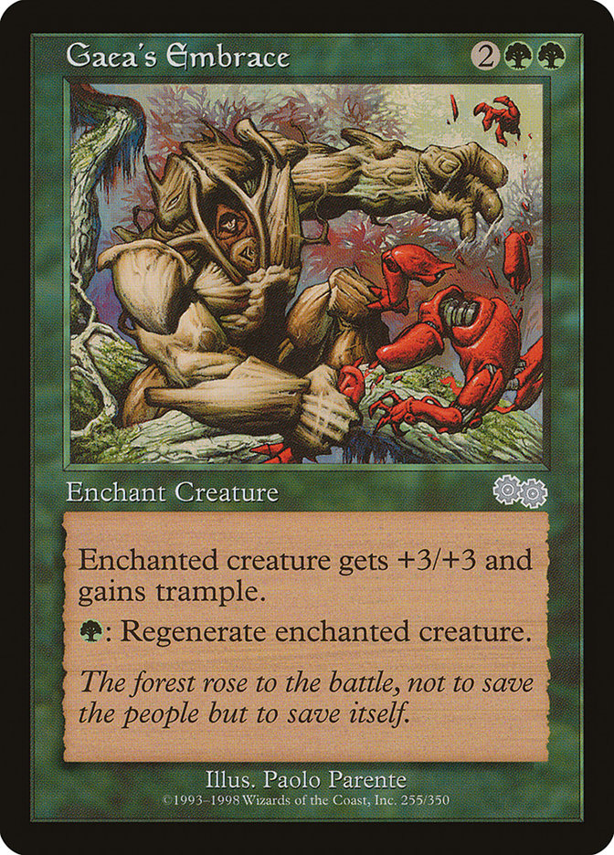 Gaea's Embrace [Urza's Saga] | Game Master's Emporium (The New GME)