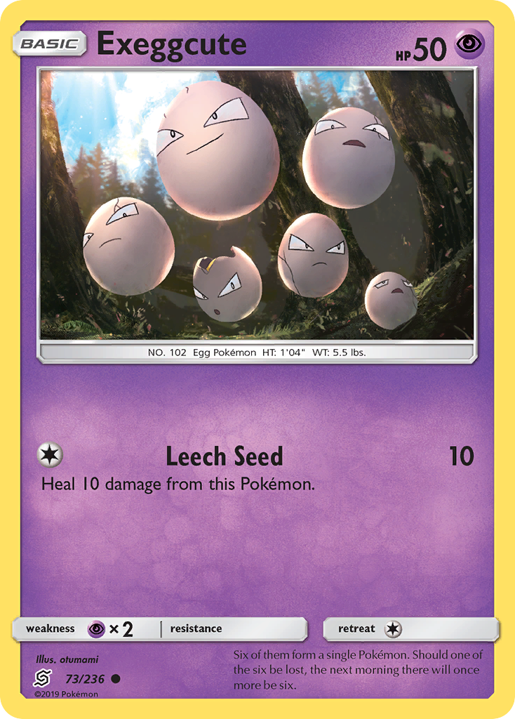 Exeggcute (73/236) [Sun & Moon: Unified Minds] | Game Master's Emporium (The New GME)