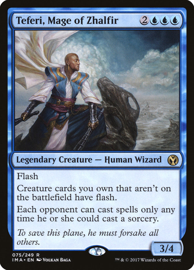 Teferi, Mage of Zhalfir [Iconic Masters] | Game Master's Emporium (The New GME)