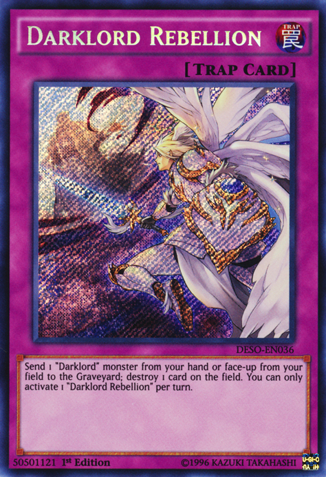 Darklord Rebellion [DESO-EN036] Secret Rare | Game Master's Emporium (The New GME)