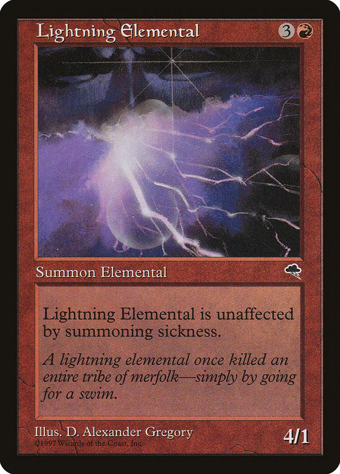 Lightning Elemental [Tempest] | Game Master's Emporium (The New GME)