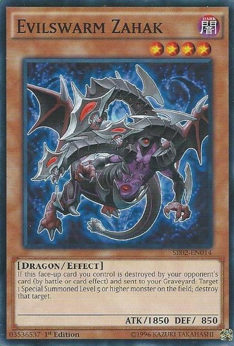 Evilswarm Zahak [SR02-EN014] Common | Game Master's Emporium (The New GME)