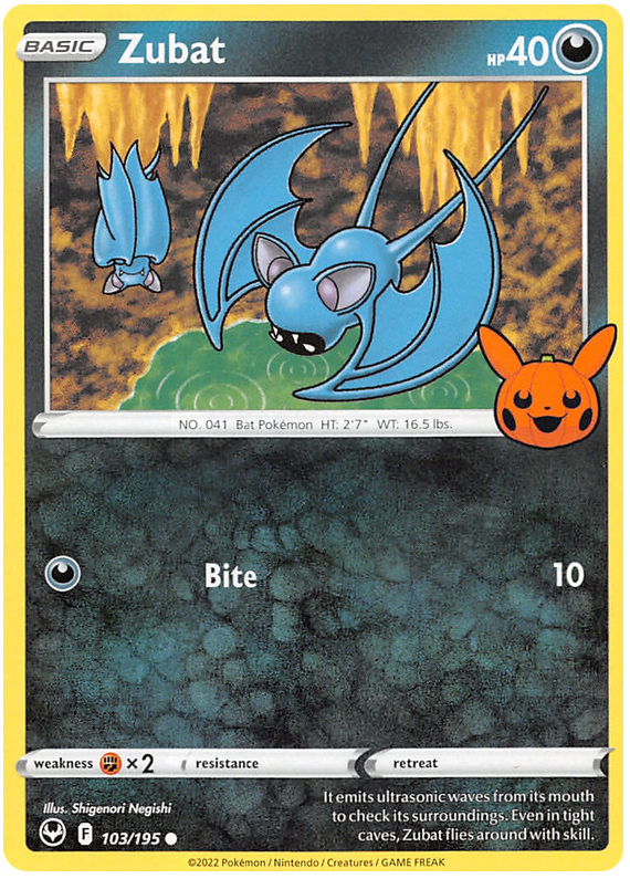 Zubat (103/195) [Trick or Trade 2023] | Game Master's Emporium (The New GME)