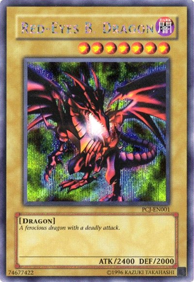 Red-Eyes B. Dragon [PCJ-EN001] Prismatic Secret Rare | Game Master's Emporium (The New GME)