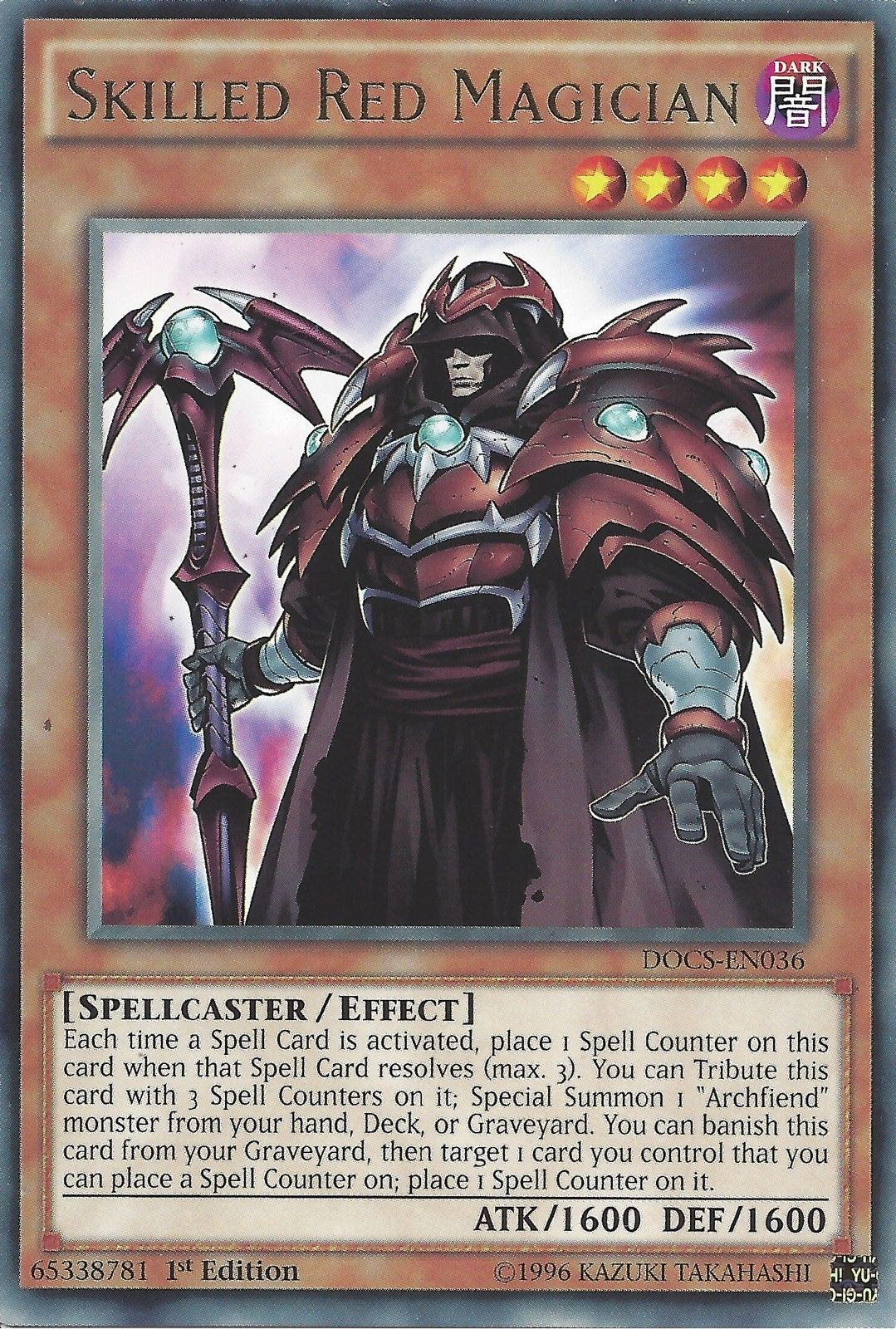 Skilled Red Magician [DOCS-EN036] Rare | Game Master's Emporium (The New GME)