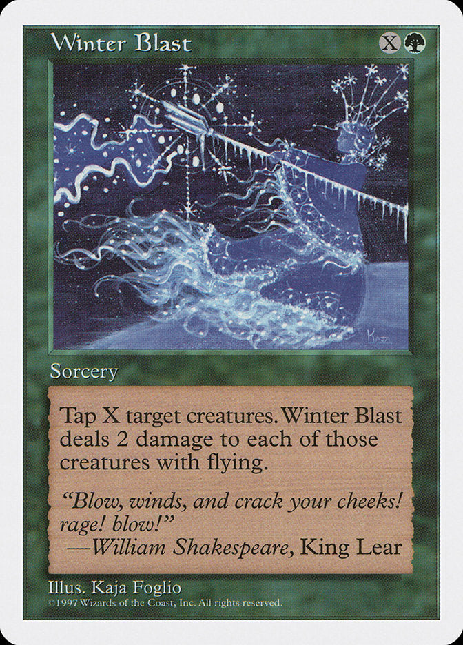 Winter Blast [Fifth Edition] | Game Master's Emporium (The New GME)