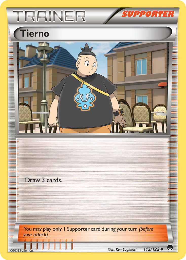 Tierno (112/122) [XY: BREAKpoint] | Game Master's Emporium (The New GME)