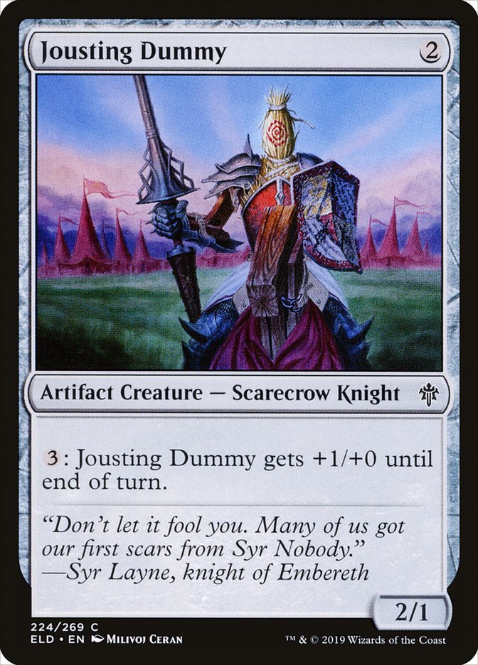 Jousting Dummy [Throne of Eldraine] | Game Master's Emporium (The New GME)