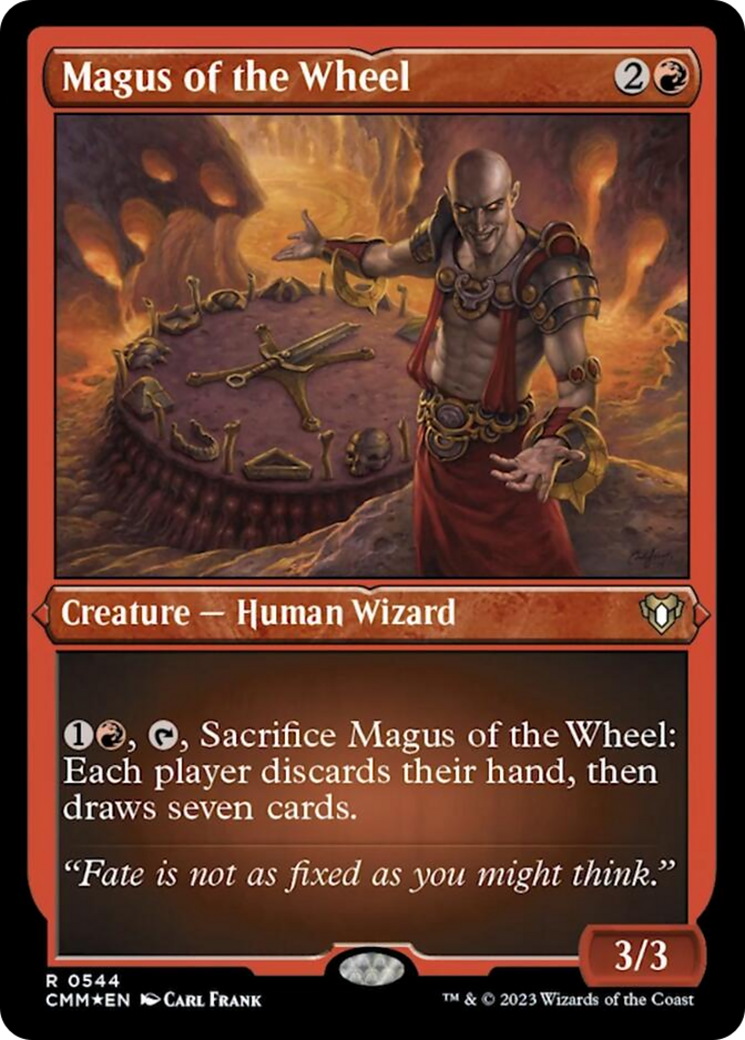 Magus of the Wheel (Foil Etched) [Commander Masters] | Game Master's Emporium (The New GME)