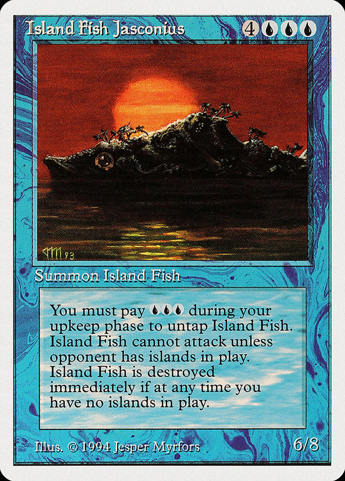 Island Fish Jasconius [Summer Magic / Edgar] | Game Master's Emporium (The New GME)