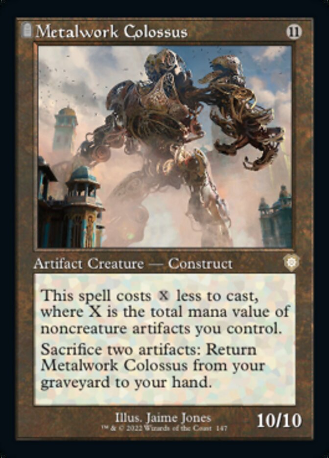 Metalwork Colossus (Retro) [The Brothers' War Commander] | Game Master's Emporium (The New GME)