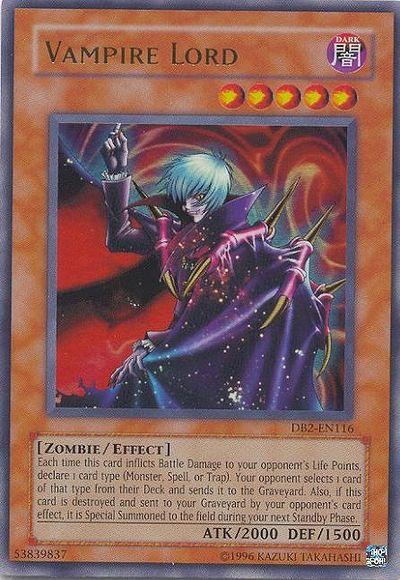 Vampire Lord [DB2-EN116] Ultra Rare | Game Master's Emporium (The New GME)