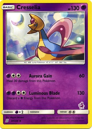 Cresselia (87/236) (Mewtwo Deck) [Battle Academy 2020] | Game Master's Emporium (The New GME)