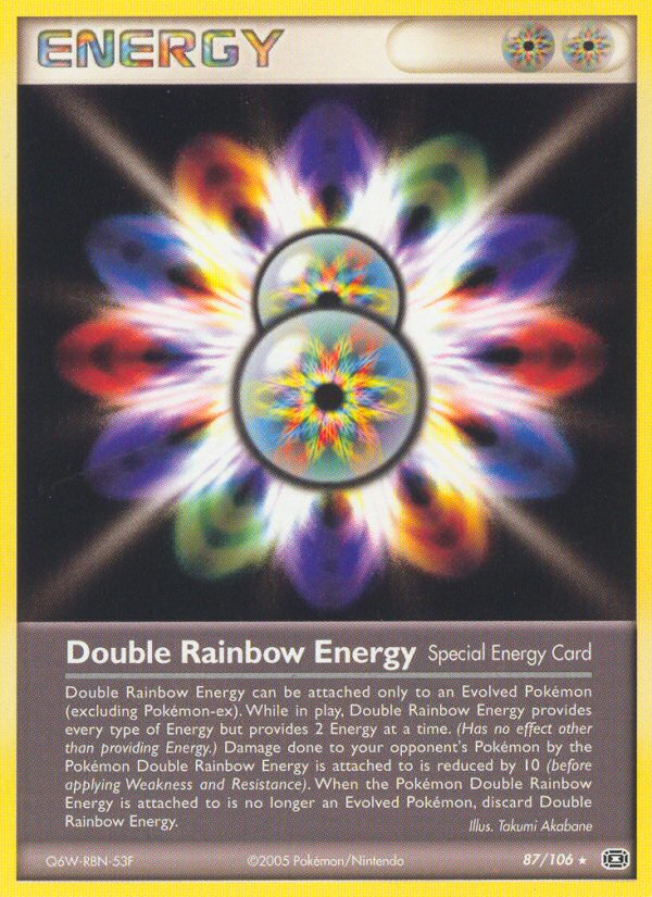 Double Rainbow Energy (87/106) [EX: Emerald] | Game Master's Emporium (The New GME)