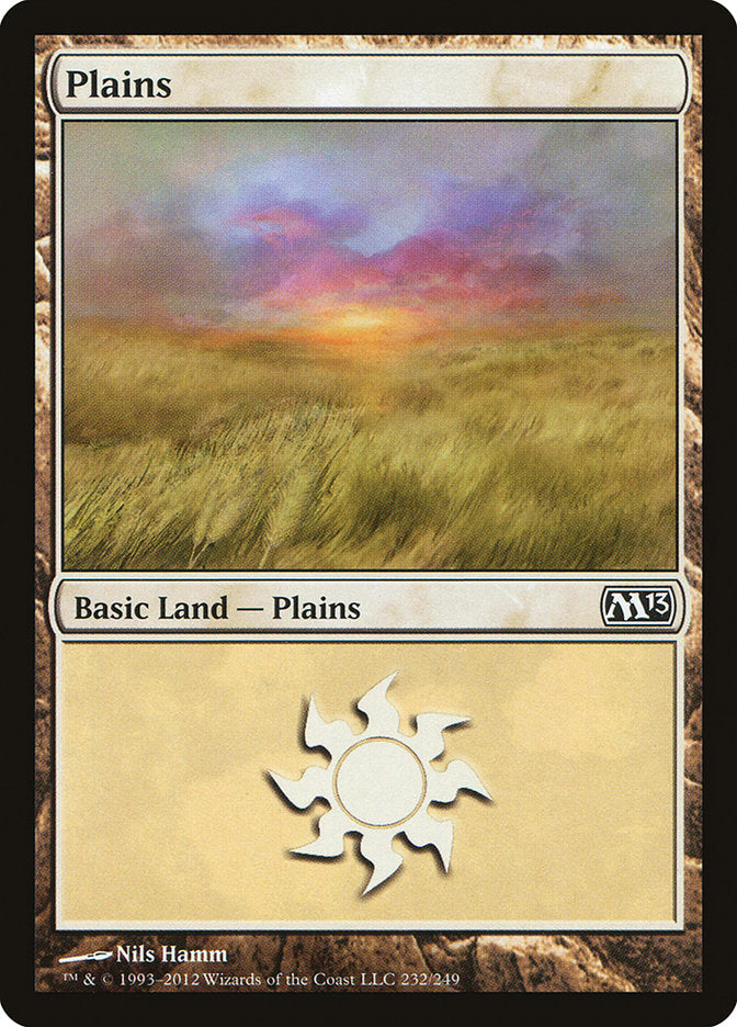 Plains (232) [Magic 2013] | Game Master's Emporium (The New GME)