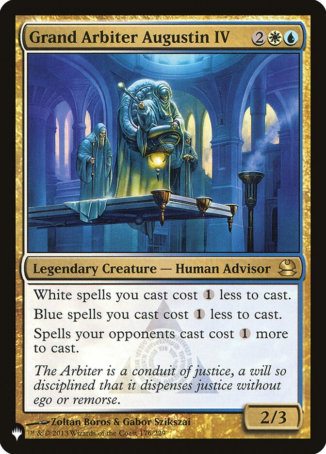 Grand Arbiter Augustin IV [The List] | Game Master's Emporium (The New GME)
