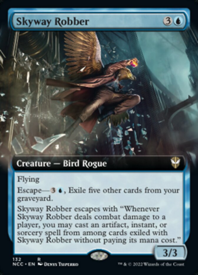 Skyway Robber (Extended Art) [Streets of New Capenna Commander] | Game Master's Emporium (The New GME)