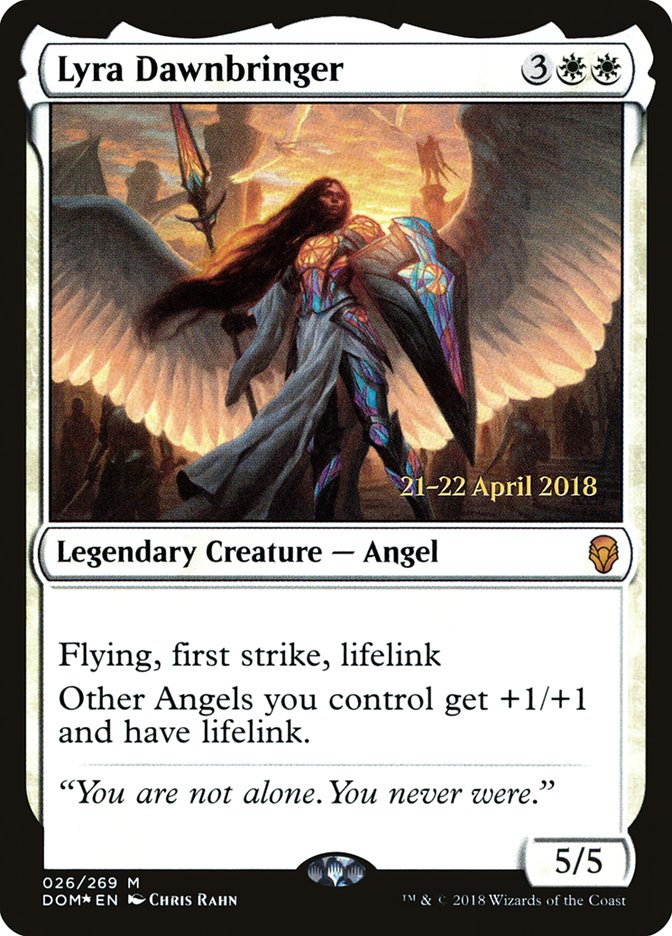 Lyra Dawnbringer [Dominaria Prerelease Promos] | Game Master's Emporium (The New GME)