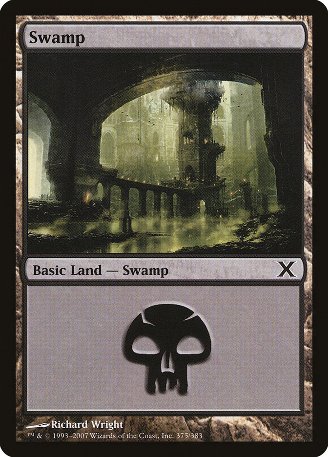 Swamp (375) [Tenth Edition] | Game Master's Emporium (The New GME)