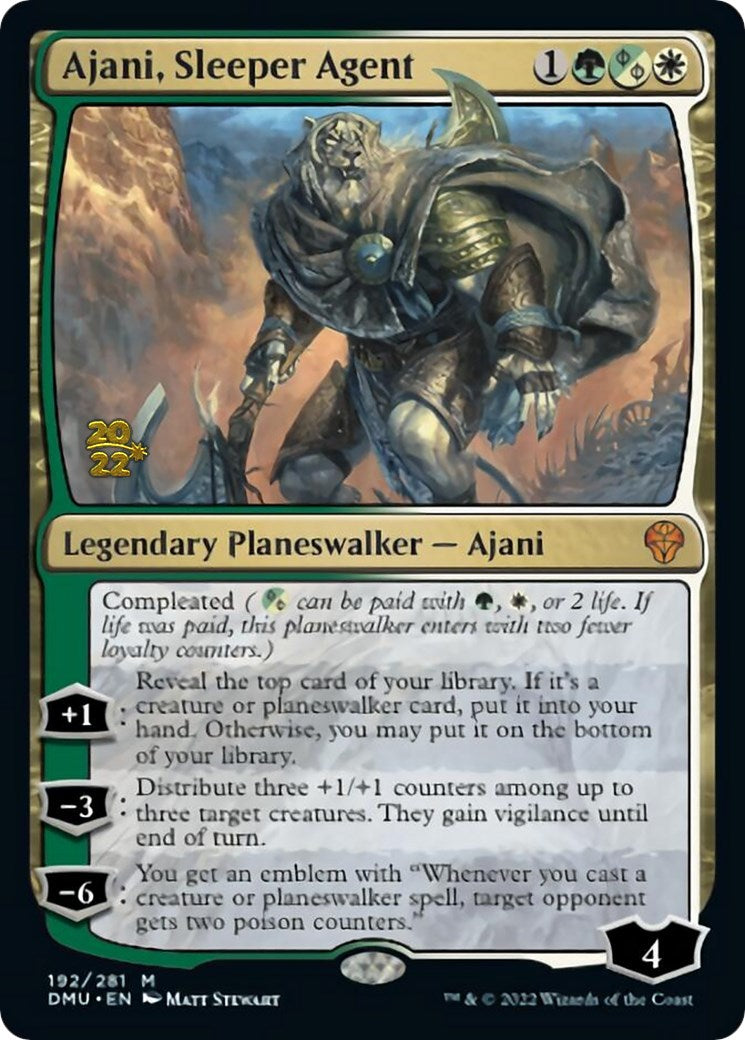 Ajani, Sleeper Agent [Dominaria United Prerelease Promos] | Game Master's Emporium (The New GME)