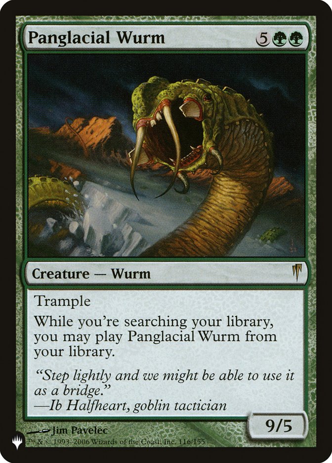 Panglacial Wurm [The List] | Game Master's Emporium (The New GME)