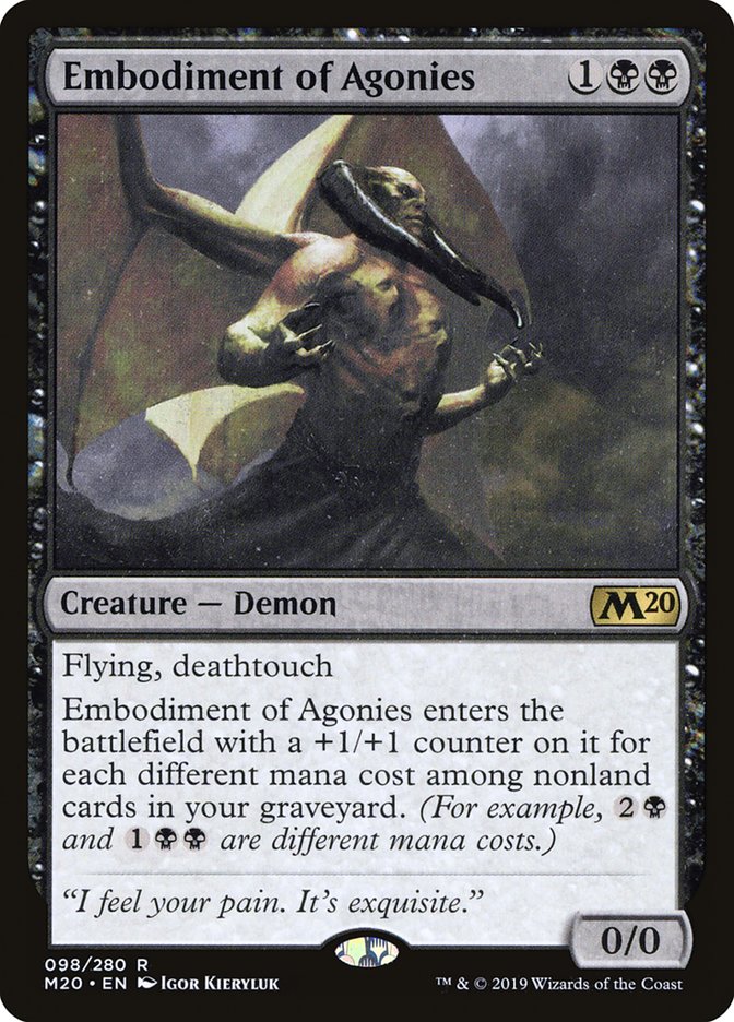 Embodiment of Agonies [Core Set 2020] | Game Master's Emporium (The New GME)