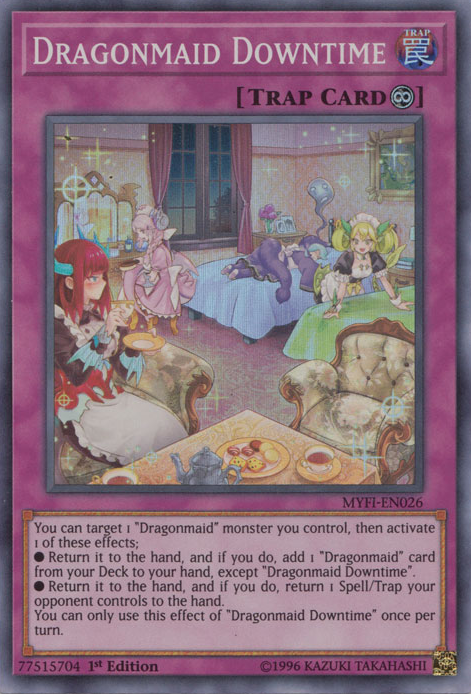 Dragonmaid Downtime [MYFI-EN026] Super Rare | Game Master's Emporium (The New GME)