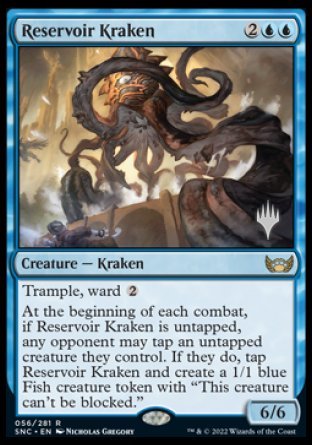 Reservoir Kraken (Promo Pack) [Streets of New Capenna Promos] | Game Master's Emporium (The New GME)