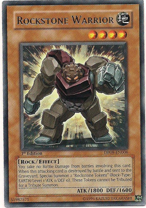 Rockstone Warrior [DP09-EN006] Rare | Game Master's Emporium (The New GME)