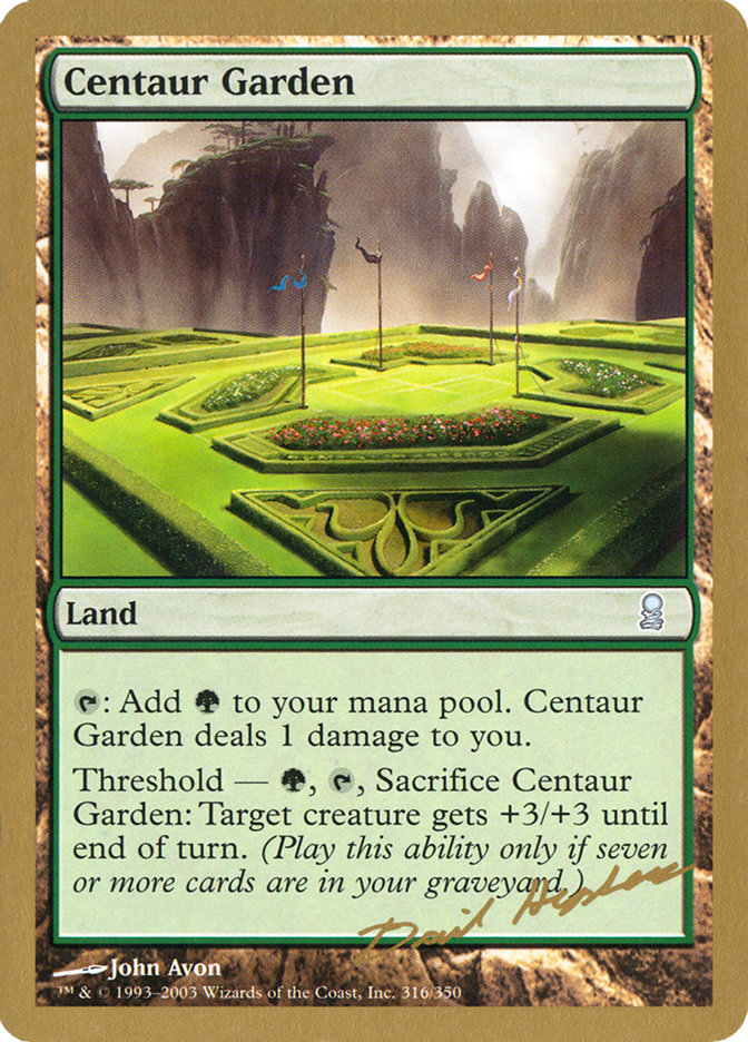 Centaur Garden (Dave Humpherys) [World Championship Decks 2003] | Game Master's Emporium (The New GME)