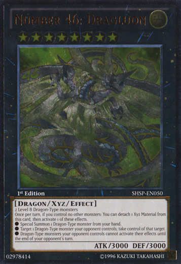 Number 46: Dragluon (UTR) [SHSP-EN050] Ultimate Rare | Game Master's Emporium (The New GME)