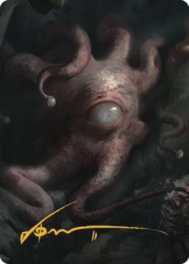 Consuming Aberration Art Card (Gold-Stamped Signature) [Commander Legends: Battle for Baldur's Gate Art Series] | Game Master's Emporium (The New GME)