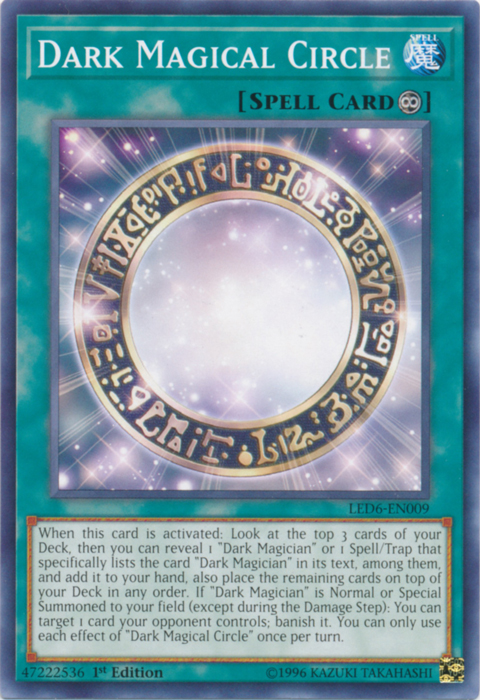 Dark Magical Circle [LED6-EN009] Common | Game Master's Emporium (The New GME)