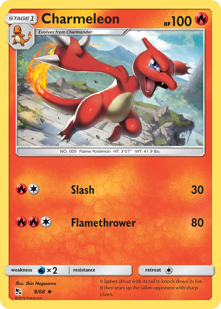 Charmeleon (8/68) [Sun & Moon: Hidden Fates] | Game Master's Emporium (The New GME)