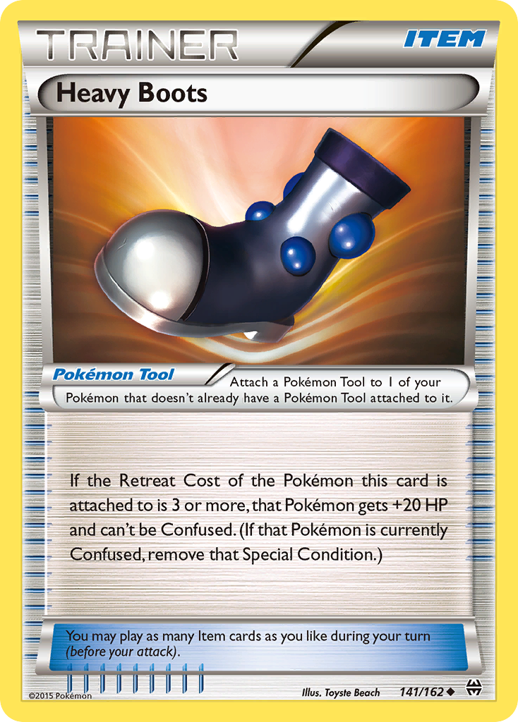 Heavy Boots (141/162) [XY: BREAKthrough] | Game Master's Emporium (The New GME)