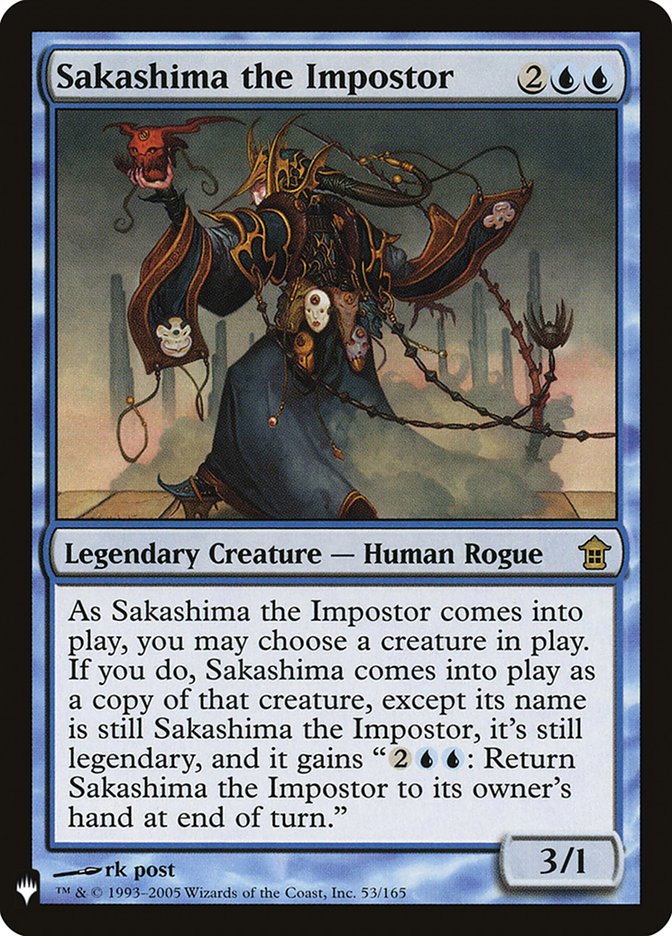 Sakashima the Impostor [Mystery Booster] | Game Master's Emporium (The New GME)