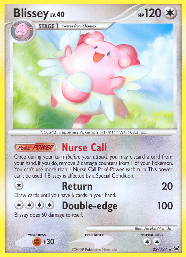 Blissey (22/127) [Platinum: Base Set] | Game Master's Emporium (The New GME)