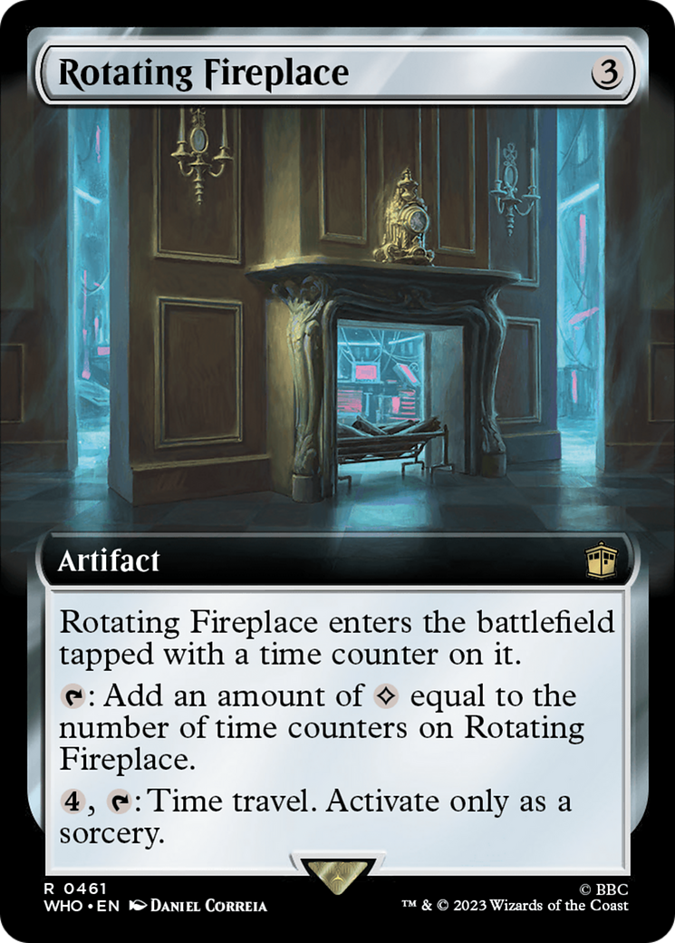 Rotating Fireplace (Extended Art) [Doctor Who] | Game Master's Emporium (The New GME)