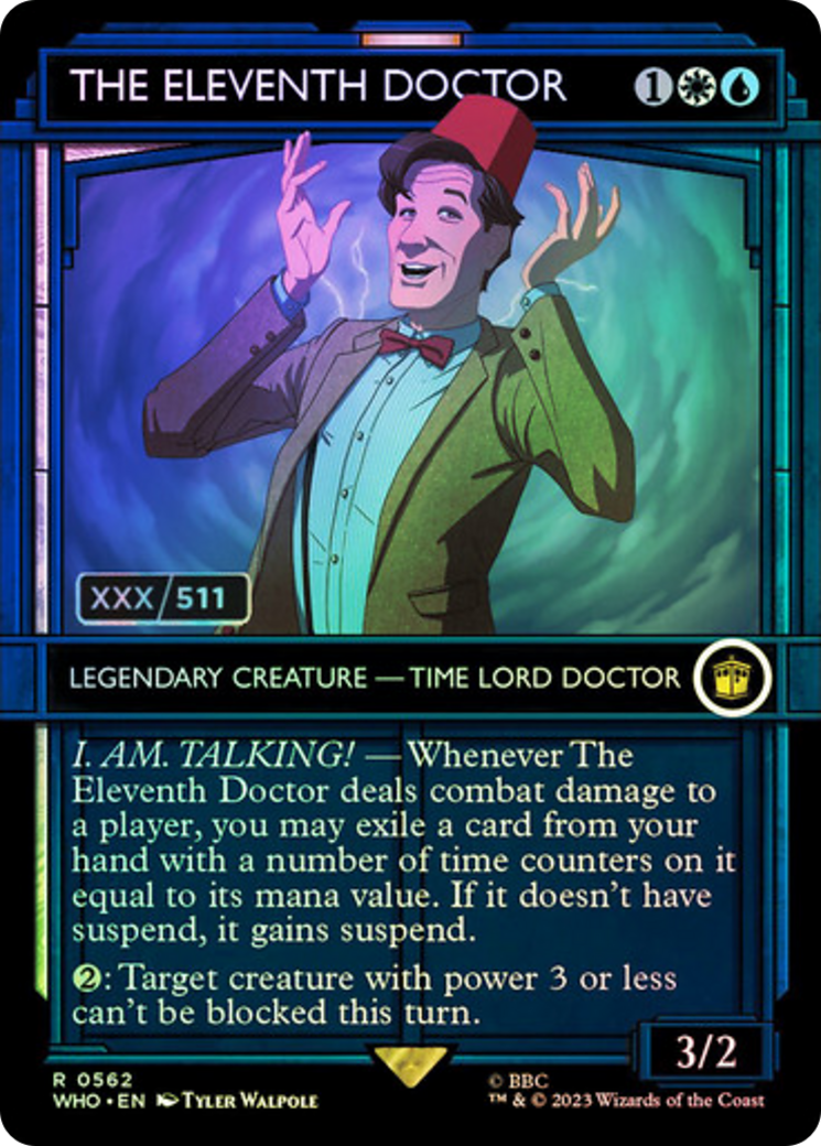 The Eleventh Doctor (Serial Numbered) [Doctor Who] | Game Master's Emporium (The New GME)