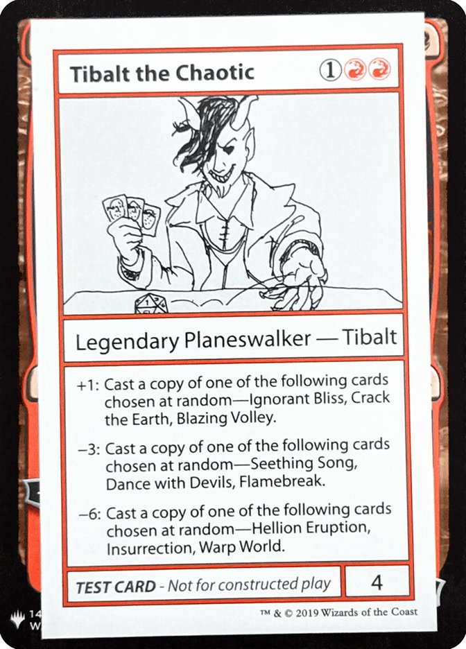 Tibalt the Chaotic [Mystery Booster Playtest Cards] | Game Master's Emporium (The New GME)