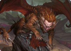 Manticore Art Card [Dungeons & Dragons: Adventures in the Forgotten Realms Art Series] | Game Master's Emporium (The New GME)