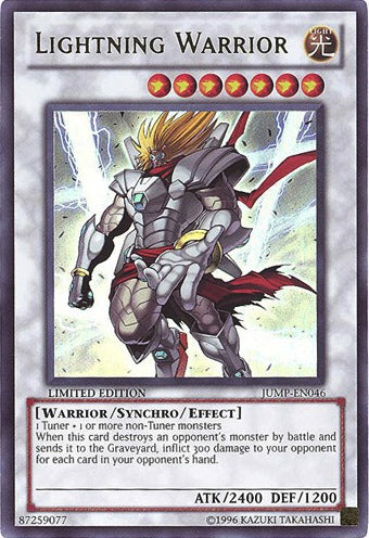 Lightning Warrior [JUMP-EN046] Ultra Rare | Game Master's Emporium (The New GME)